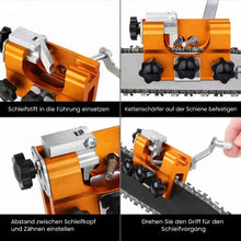 Lade das Bild in den Galerie-Viewer, ProfiSaw Kettenschärfer - Kompaktes Schärfwerkzeug für viele Kettensägen