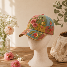 Carica l'immagine nel visualizzatore di Gallery, BlütenCharme – Elegante 3D-Blumen-Kappe