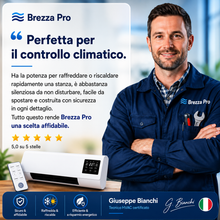 Lade das Bild in den Galerie-Viewer, Brezza Pro – Condizionatore Portatile & Riscaldatore senza Installazione | 2-in-1
