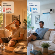 Lade das Bild in den Galerie-Viewer, Brezza Pro – Condizionatore Portatile & Riscaldatore senza Installazione | 2-in-1
