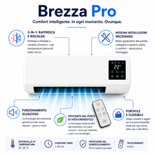 Lade das Bild in den Galerie-Viewer, Brezza Pro – Condizionatore Portatile & Riscaldatore senza Installazione | 2-in-1