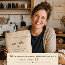 Lade das Bild in den Galerie-Viewer, LaibLiebe – Brot länger frisch halten. Natürlich, handwerklich, mit echtem Bienenwachs