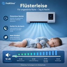Carica l'immagine nel visualizzatore di Gallery, FreiKlima Pro – Condizionatore portatile e riscaldamento senza installazione | 2-in-1 | Fino a 51 m²