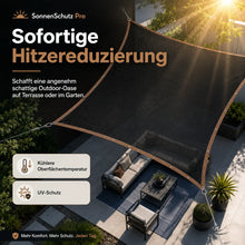 Lade das Bild in den Galerie-Viewer, SonnenSchutz Pro – Premium Sonnenschutz-Netz für Terrasse & Garten