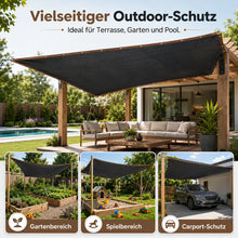 Lade das Bild in den Galerie-Viewer, SonnenSchutz Pro – Premium Sonnenschutz-Netz für Terrasse & Garten