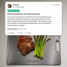 Carica l'immagine nel visualizzatore di Gallery, TitanPure Pro — Tagliere in titanio