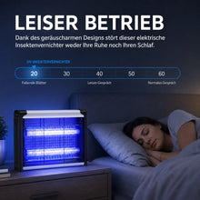 Carica l'immagine nel visualizzatore di Gallery, UV-Insektenvernichter – Elektrische Fliegen, Gelsen, Motten, Kakerlaken- & Mückenfalle für Innen und Außen - 30–170 m²