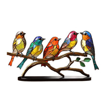 Carica l'immagine nel visualizzatore di Gallery, Scultura di uccello artigianale e colorata – perfetta per la casa, l'ufficio o come regalo