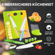 Lade das Bild in den Galerie-Viewer, Kindersicheres Küchenset - Sicheres Kochen für Kinder