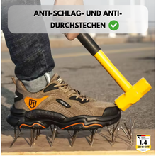 Lade das Bild in den Galerie-Viewer, SafeSneak Comfort+ ergonomischer Sicherheitsschuh mit anatomisch geformter Sohle - Zertifiziert nach EN ISO 20345
