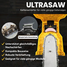 Lade das Bild in den Galerie-Viewer, UltraSaw Universal-Kettenschärfer für gängige Kettensägenmodelle
