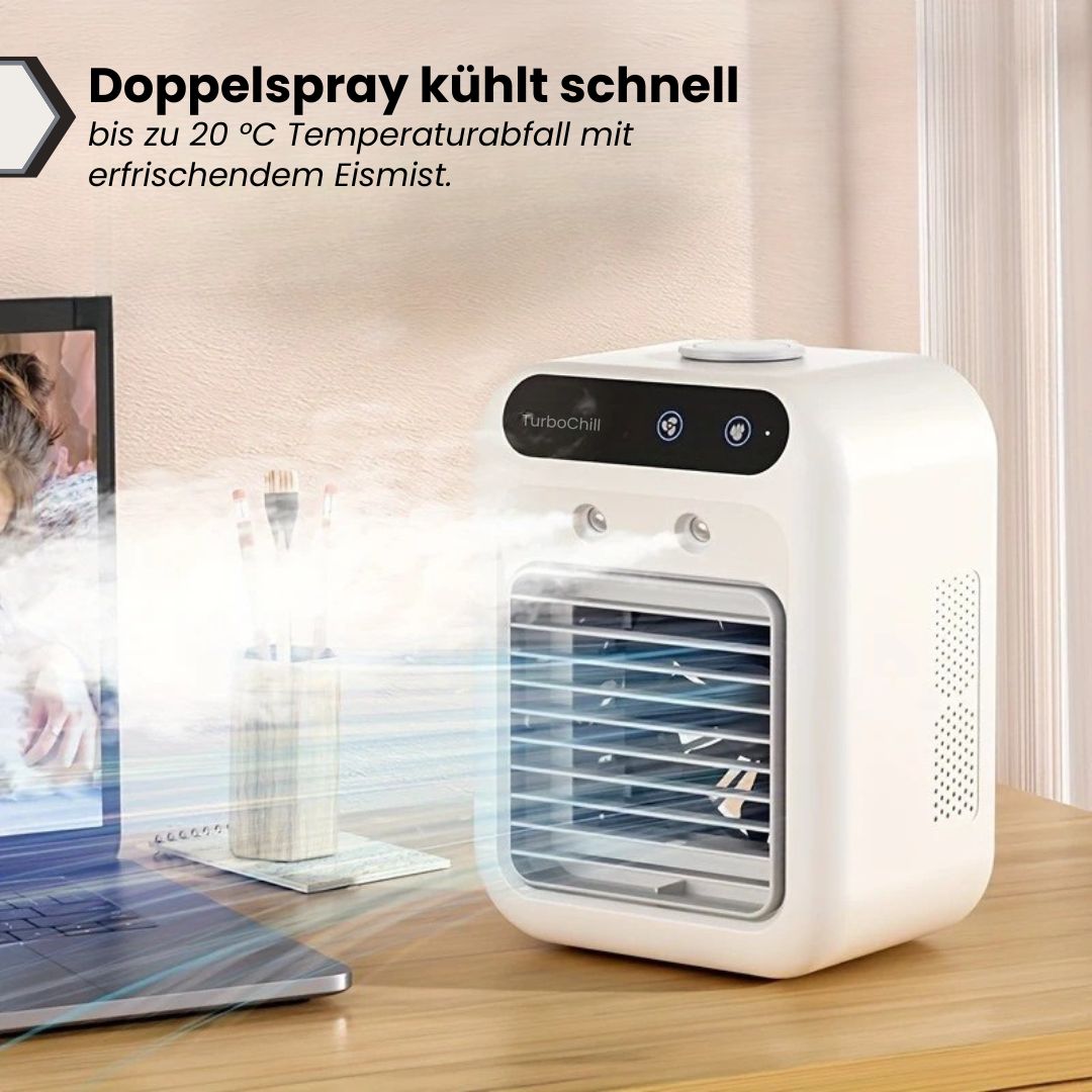 TurboChill - tragbare Mini-Klimaanlage - das Original