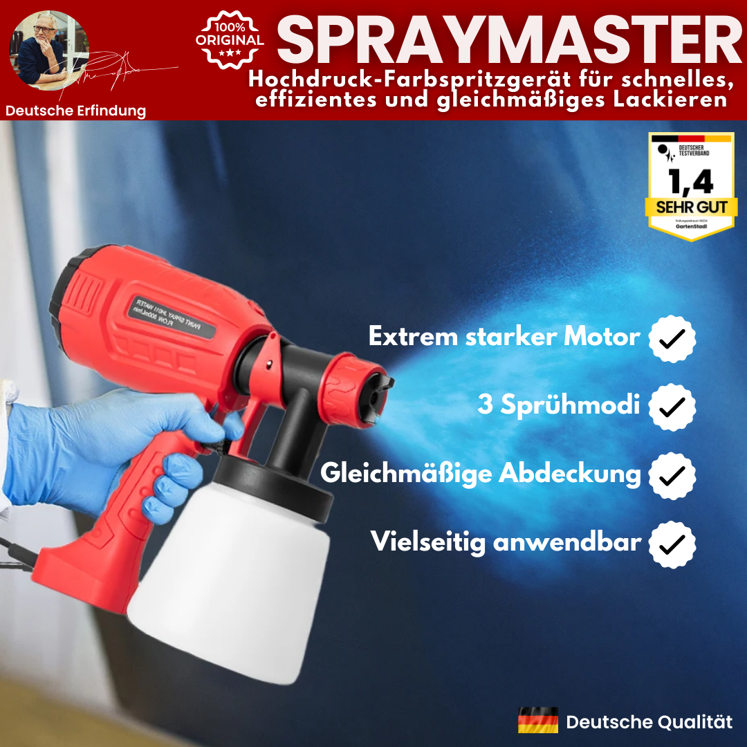 SprayMaster - Spruzzatore a pressione per verniciatura rapida, efficiente e uniforme