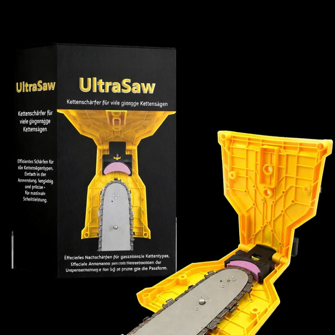UltraSaw Universal-Kettenschärfer für gängige Kettensägenmodelle