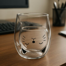 Carica l'immagine nel visualizzatore di Gallery, Tazza MiauGlas - Delicata sulle mani, elegante, per amanti dei gatti
