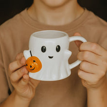 Carica l'immagine nel visualizzatore di Gallery, Tazza fantasma di zucca - Dolce fantasma con zucca - perfetta per Halloween
