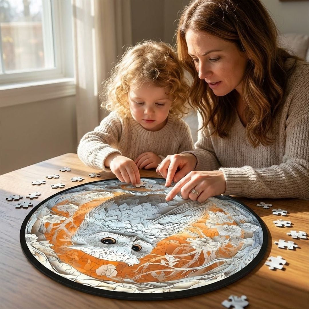 EulenGlück Puzzle - Puzzle für ruhige, kreative Stunden