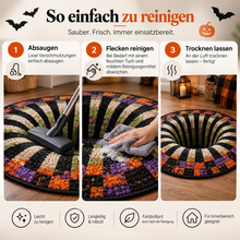 Lade das Bild in den Galerie-Viewer, GruselVortex 3D – der täuschend echte Halloween-Illusionsteppich
