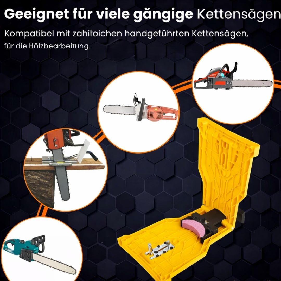 UltraSaw Universal-Kettenschärfer für gängige Kettensägenmodelle