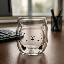 Carica l'immagine nel visualizzatore di Gallery, Tazza MiauGlas - Delicata sulle mani, elegante, per amanti dei gatti
