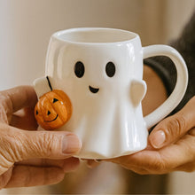 Carica l'immagine nel visualizzatore di Gallery, Tazza fantasma di zucca - Dolce fantasma con zucca - perfetta per Halloween
