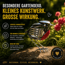 Lade das Bild in den Galerie-Viewer, Magische SilberSchwalbe – Handgefertigt &amp; Wetterfest
