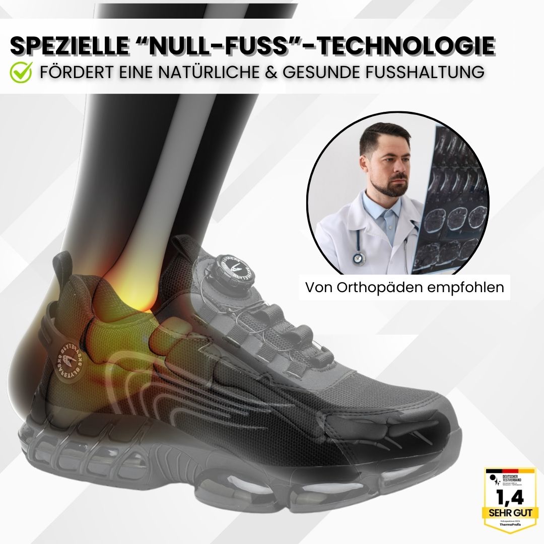 SafeStep - ergonomischer Sicherheitsschuh mit anatomisch geformter Sohle - Zertifiziert nach EN ISO 20345