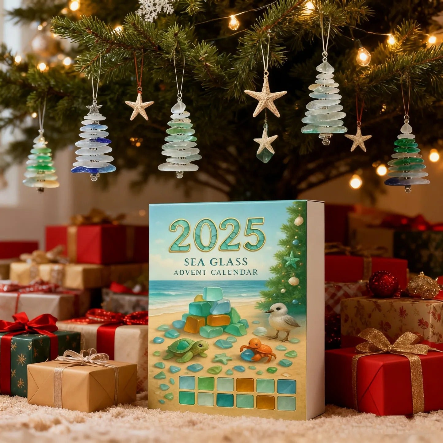 Magischer Meerglas-Adventskalender – Jeden Tag ein echtes Fundstück
