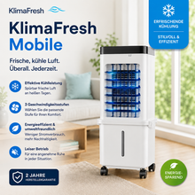 Carica l'immagine nel visualizzatore di Gallery, KlimaFresh – Mobiler Luftkühler – Keine Installation erforderlich | Kühlt bis zu 50 m²
