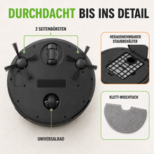 Lade das Bild in den Galerie-Viewer, SaugPilot Pro – Smarter 5-in-1 Saugroboter für die tägliche Bodenreinigung
