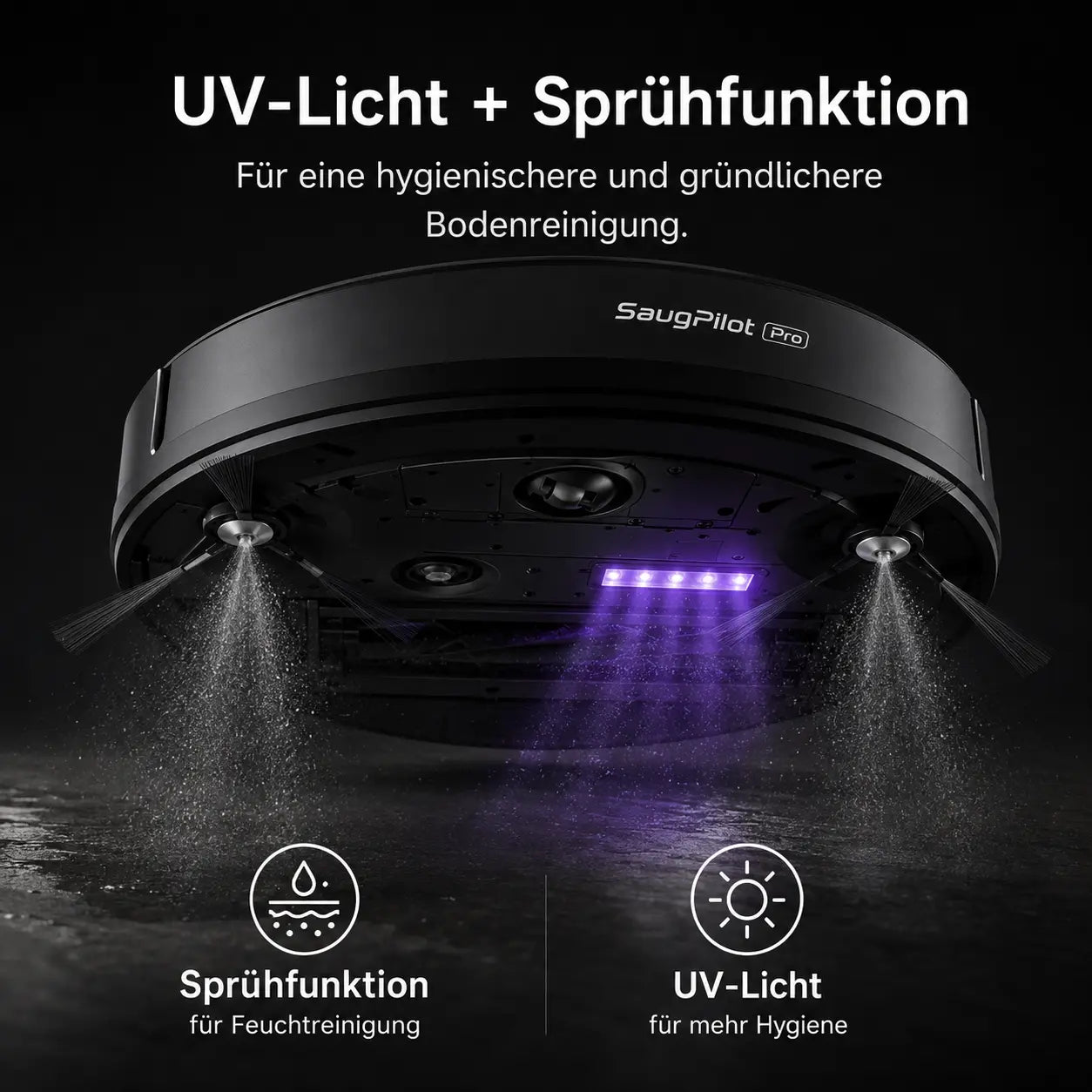 SaugPilot Pro – Smarter 5-in-1 Saugroboter für die tägliche Bodenreinigung