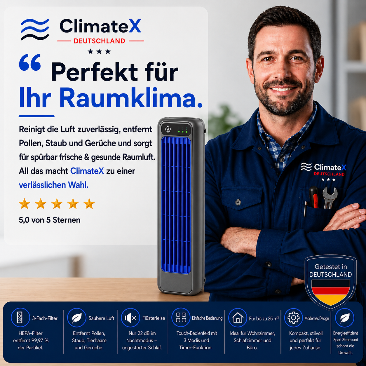 ClimateX - Climatizzatore - l'originale dai media