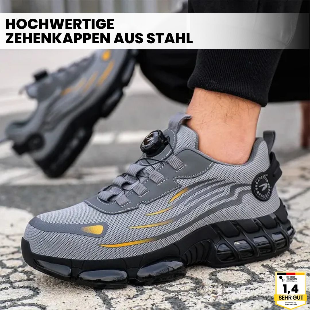 SafeStep - ergonomischer Sicherheitsschuh mit anatomisch geformter Sohle - Zertifiziert nach EN ISO 20345