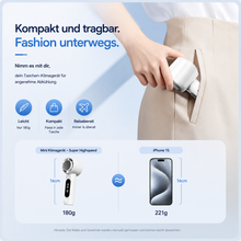 Lade das Bild in den Galerie-Viewer, EisLuft Pro - Persönlicher Ventilator mit aktiver Sofortkühlung — 199 Stufen, ein Knopfdruck, sofort spürbar kühler.
