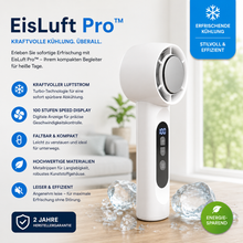 Lade das Bild in den Galerie-Viewer, EisLuft Pro - Persönlicher Ventilator mit aktiver Sofortkühlung — 199 Stufen, ein Knopfdruck, sofort spürbar kühler.
