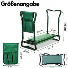 Carica l'immagine nel visualizzatore di Gallery, Ginocchiera da giardinaggio - Panchina multifunzione
