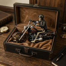 Lade das Bild in den Galerie-Viewer, Flammenreiter – Chopper-Windrad - Handgemacht  85 cm
