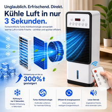 Lade das Bild in den Galerie-Viewer, FreiKlima Max - Mobile Allround-Klimaanlage – Kühlt im Sommer, Heizt im Winter | Ohne Installation
