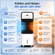 Lade das Bild in den Galerie-Viewer, FreiKlima Max - Mobile Allround-Klimaanlage – Kühlt im Sommer, Heizt im Winter | Ohne Installation
