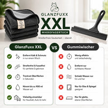 Carica l'immagine nel visualizzatore di Gallery, GlanzFuxx XXL – Il panno in microfibra XXL per una brillantezza perfetta
