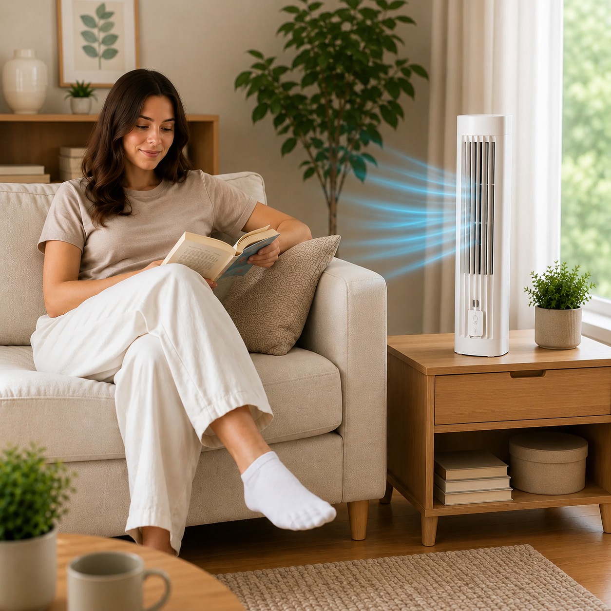 HomeCooler Ultra - Mobile Klimaanlage – Keine Installation nötig | Kühlt sofort mit einem Druck