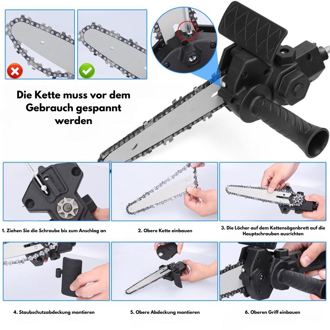 PowerMax Saw - accessorio elettrico per trapano - l'originale
