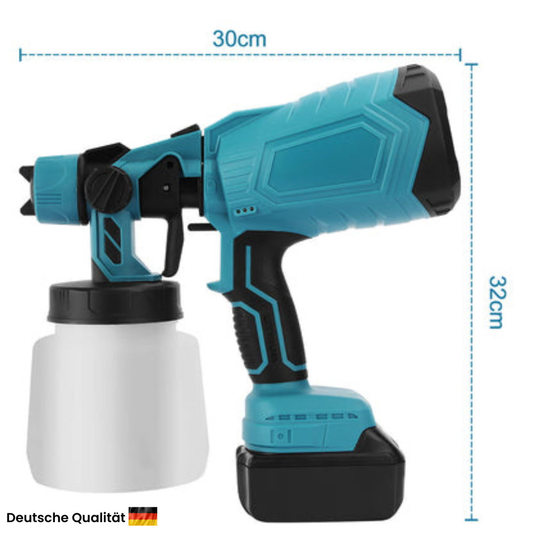 PaintMax - Spruzzatore di vernice senza fili ad alta pressione per una verniciatura rapida, efficiente e uniforme