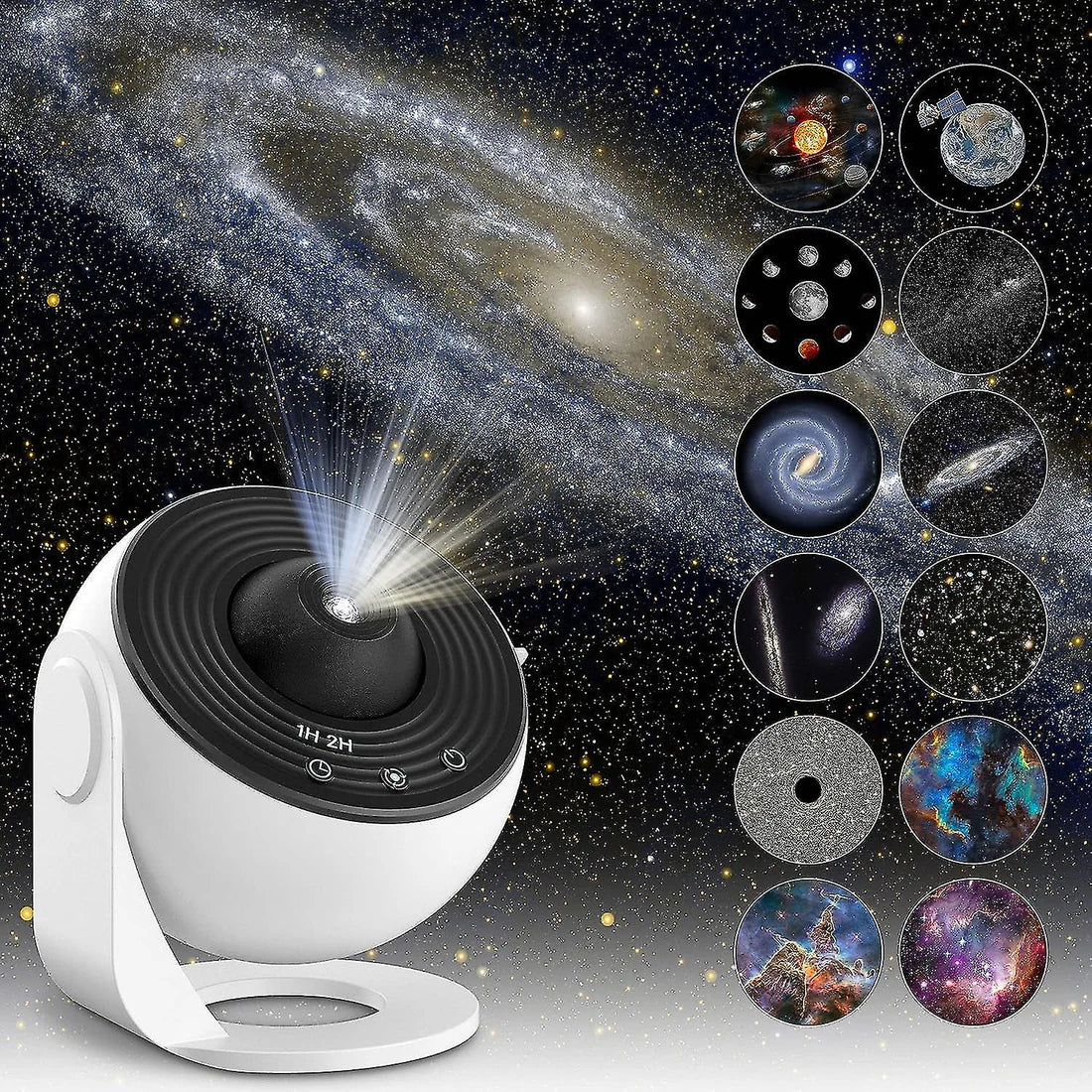 Lampada di proiezione GalaxyGlow – Il fascino dello spazio per la tua casa