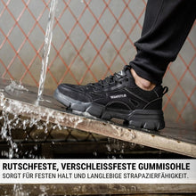 Carica l'immagine nel visualizzatore di Gallery, PowerSteel - Scarpe di sicurezza ergonomiche, antiscivolo e che alleviano lo sforzo - Certificate secondo EN ISO 20345
