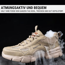Carica l'immagine nel visualizzatore di Gallery, PowerSteel - Scarpe di sicurezza ergonomiche, antiscivolo e che alleviano lo sforzo - Certificate secondo EN ISO 20345
