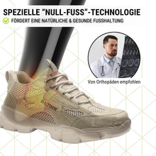 Carica l'immagine nel visualizzatore di Gallery, PowerSteel - Scarpe di sicurezza ergonomiche, antiscivolo e che alleviano lo sforzo - Certificate secondo EN ISO 20345
