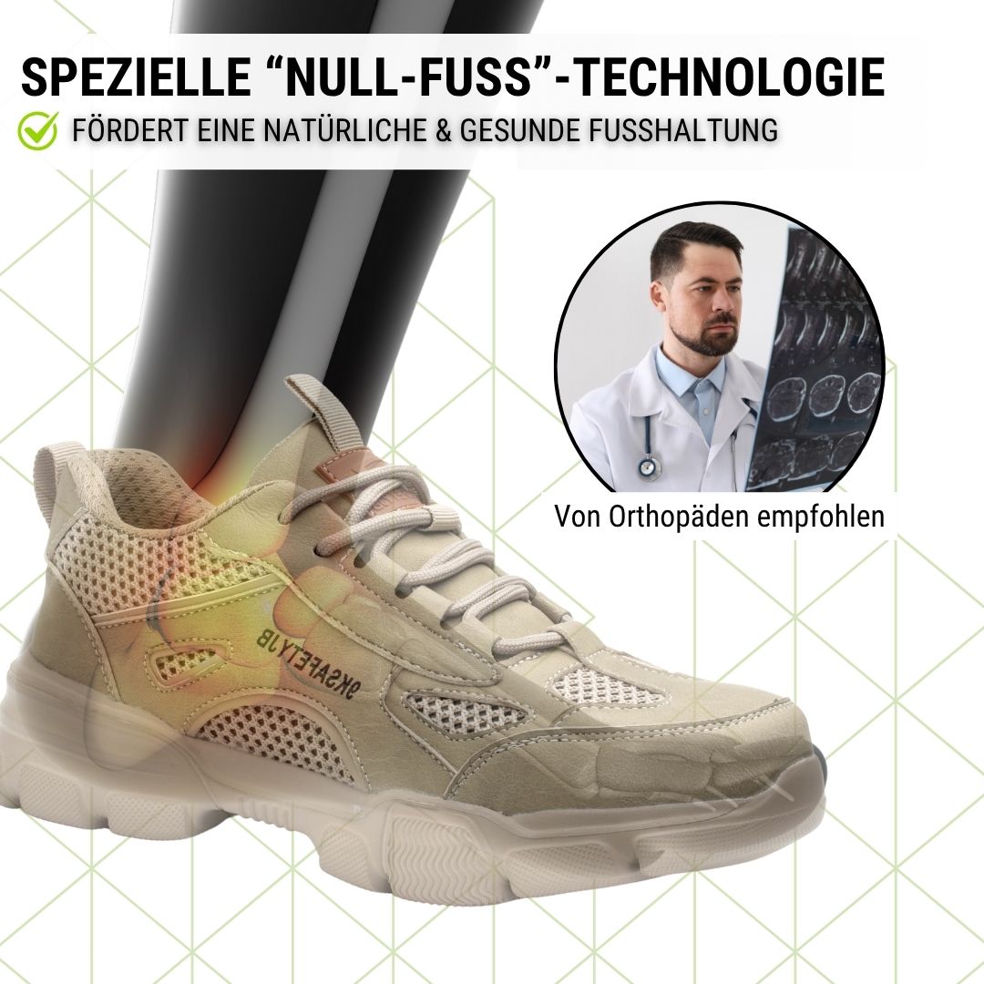 PowerSteel - Scarpe di sicurezza ergonomiche, antiscivolo e che alleviano lo sforzo - Certificate secondo EN ISO 20345