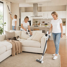 Lade das Bild in den Galerie-Viewer, ReinKraft Pro –  Kabelloser 2-in-1 Premium-Akku-Staubsauger starker Zyklon-Saugkraft
