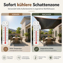 Lade das Bild in den Galerie-Viewer, SonnenSchutz Pro – Premium Sonnenschutz-Netz für Terrasse &amp; Garten
